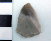 A Late Neolithic Oblique arrowhead from All Saints Avenue, Margate