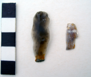 Bladelet and bladelet fragment from Manston Road Ramsgate