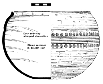 Drawing of the Birchington Bowl