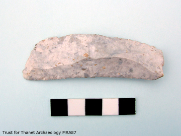 Flint knife found with the Manston Runway Beaker