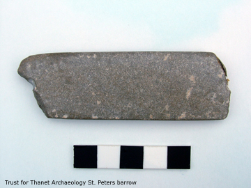 Archer's wristguard found with the St. Peters Beaker