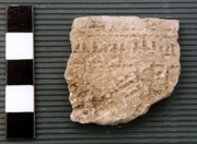 The first sherd from the Beaker to appear