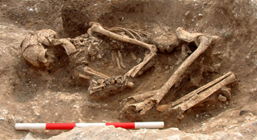 The secondary burial at QEQM
